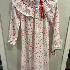 Vintage Allison Ann Babydoll Pajama Gown Girls Size 10 NWT Made In The USA